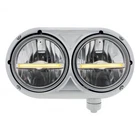 Peterbilt 359 Dual Headlight W/ Led Bulb & Amber Bar - Passenger New. Price: $925.00.