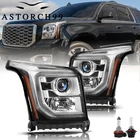 Pair Halogen Headlamps For 2015-2020 Gmc Yukon W/ Led Drl Factory Headlights L+r New. Price: $189.99.