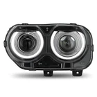 Driver Side For 2015-2023 Dodge Challenger Hid Headlight W/ Led Drl Headlamp New. Price: $144.99.