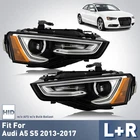 Hid/xenon Headlight For 2013-2017 Audi A5 S5 W/o Bulb&ballast Left+right Pair New. Price: $441.99.