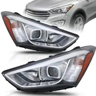 For Hyundai Santa Fe 2013-2016 Limited Gls Headlights W/bulbs Left&right Capa C. New. Price: $790.92.