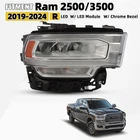 For 2019-2024 Ram 2500 3500 Headlight Full Led W/ Reflector Type Right Side New. Price: $265.00.