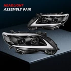 For Toyota Corolla 2011-2013 Black Housing Led Drl Headlights Assembly Pair New. Price: $269.99.