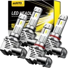 4X Auxito 9005 9006 HB3 HB4 Led Headlight Kit Bulbs High Low Beam White Lamp New. Price: $62.99.