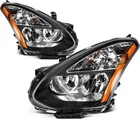 For Nissan Rogue 2008-2013 Headlights Assembly Chrome Housing Clear Lens New. Price: $85.99.