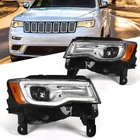2P For 2017-2021 Jeep Grand Cherokee Chrome Factory Hid/xenon Headlights Lh Rh New. Price: $345.99.