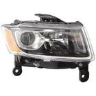 Right Headlight For Jeep Grand Cherokee 2014-2016 Halogen With Bulb(s) Chrome New. Price: $94.42.