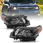 2009-2013 Subaru Forester Halogen Black Amber Headlights Assembly Left+right New. Price: $125.99.