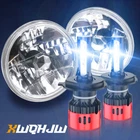Pair 7" Led Headlights Angel Eyes Drl Hi-low Beam Fits Chevrolet P10 P20 P30 Van New. Price: $57.79.