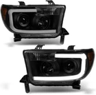 Black Smoke Led Optic Headlights Set Lh+rh For 07-13 Toyota Tundra 08-17 Sequoia New. Price: $369.03.