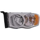 Headlight Driver Side Capa Fits 2002-2005 Dodge Ram 1500/2500/3500 Pickup Chrome New. Price: $103.99.