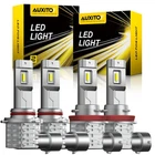 Auxito 9005 H11 Led Combo Headlight Bulbs 720000LM High/low Beam 6000K White M4 New. Price: $38.18.