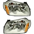 For Dodge Magnum Headlight 2005-2007 Driver And Passenger Side Pair Chrome New. Price: $302.28.