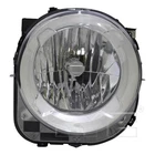 CH2503273 New Halogen Headlight Assembly Right Fits 2015-2019 Jeep Renegade Capa. Price: $381.00.