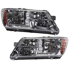 Pair Of Headlight Assemblies For 2009-2020 Dodge Journey Lh Rh Clear Lens Abs New. Price: $127.46.