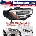For 17-20 Audi A3 S3 Xenon/hid Headlight Assembly Headlamp & Bulb Passenger Side New. Price: $245.09.