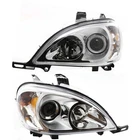 Halogen Headlight Set For 2003-2005 Mercedes Benz ML350 W/ Bulb(s) Pair New. Price: $239.18.