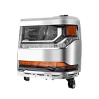 For 2016 2017 18 19 Chevy Silverado 1500 Lt/ls Hid Headlight Driver Chrome Lamp New. Price: $156.99.