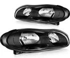 Black Housing Fit For 98-02 Chevy Camaro Z28 Ss Replacement Headlights New. Price: $123.32.