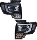 Led Drl Headlights Assembly, Front Headlamp Compatible With Ford F150 2009-2014 New. Price: $245.04.