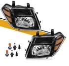 Pair Black Housing Amber Concer Headlights Headlamps For Pathfinder 2008-2012 New. Price: $109.99.