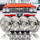4PCS 5.75" 5-3/4" H5001 H5006 Led Projector Headlights For Chevy Corvette Impala New. Price: $99.42.