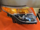 2011-2015 Ford Explorer Right Passenger Side Oem Halogen Chrome Headlight Lamp Used. Price: $157.46.