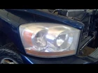 Passenger Headlight Without Black Bezel Fits 06 Dodge 1500 Pickup 5939161 Used. Price: $94.90.