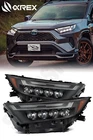 Alpharex Black Nova Led Headlights For 2019-2024 Toyota RAV4 (low Trim) See Note New. Price: $1113.50.