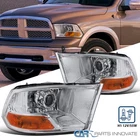 Fits 09-19 Dodge Ram 1500 2500 3500 Pickup Projector Headlights Lamps Left+right New. Price: $153.95.