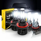 For Dodge Dakota Pickup 4-DOOR 2005-2009 Led Headlights 4-SIDES+FOG Bulbs New. Price: $19.99.