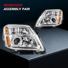 For Gmc Terrain Slt 2010-2015 Chrome Housing Headlights Assembly Pair Headlamp New. Price: $120.99.