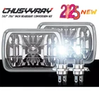 For Chevrolet C10 C20 C30 1981-1986 Pair 7X6" 5X7 Led Headlights Hi/low Lamp New. Price: $129.22.