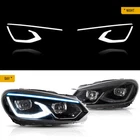 Vland Led Projector Headlights For Volkswagen GOLF6 MK6 2010-2014 W/animation New. Price: $324.99.