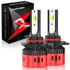 Chusyyray 9005 HB3 Led Headlight Bulbs Hi/low Beam 5000LM 50W High Power New. Price: $19.99.