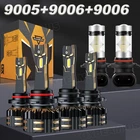 For Toyota Highlander 2004-07 Auxbeam Combo Led Headlight Bulbs Fog White New. Price: $189.99.