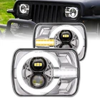 5X7 7X6 H6054 Led Headlights Jeep Wrangler Yj Cherokee Xj Ford Chevy Toyota New. Price: $109.99.