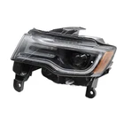 For 2016-21 Jeep Grand Cherokee Xenon Hid Headlight Black Left Driver Side Lh New. Price: $140.00.