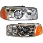 For Gmc Sierra 1500 Headlight 1999-2006 Pair Passenger And Driver Side Denali New. Price: $162.51.