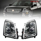 For Cadillac Sts 2005-2011 Clear Headlight Halogen Black Housing Right+left Side New. Price: $412.92.