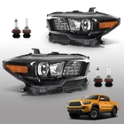 For 2016-2022 Toyota Tacoma Trd W/ Led Drl Black Projector Headlights Headlamps New. Price: $125.99.