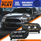 2X Full Led Headlight Ford Mustang 2010-2014 Sequential Animation Front Lamp New. Price: $539.00.