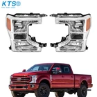 Pair Ford F250 F350 Superduty 2020-2022 Halogen Headlights Chrome Headlamps New. Price: $219.70.