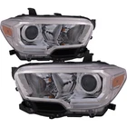 Headlights Capa Fits 2019-2023 Toyota Tacoma TO2502284 TO2503284 Halogen Chrome New. Price: $406.67.
