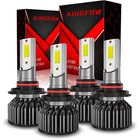 Ajhgfow 9005 + 9006 Combo 4 Led Headlight Kit Bulbs High Low Beam White 80000LM New. Price: $26.99.
