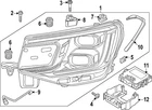 Genuine Volkswagen Composite Assembly 3CN-941-081-L New. Price: $833.30.
