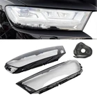 Pair Car Headlight Lens Cover Lh+rh Lampshade Shell Glue For Audi Q7 2016-2019 New. Price: $135.29.