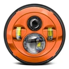 Eagle Lights Color Matched Orange 7" Harley Led Projection Headlight New. Price: $179.99.