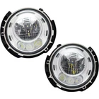 For Jeep Wrangler Jk Headlight 2017 2018 Pair Passenger And Driver Side Led Capa New. Price: $1205.46.