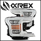 Alpharex 880181 Chrome Nova Led Projector Headlights Fit 2018-2020 Ford F-150 New. Price: $1375.00.
